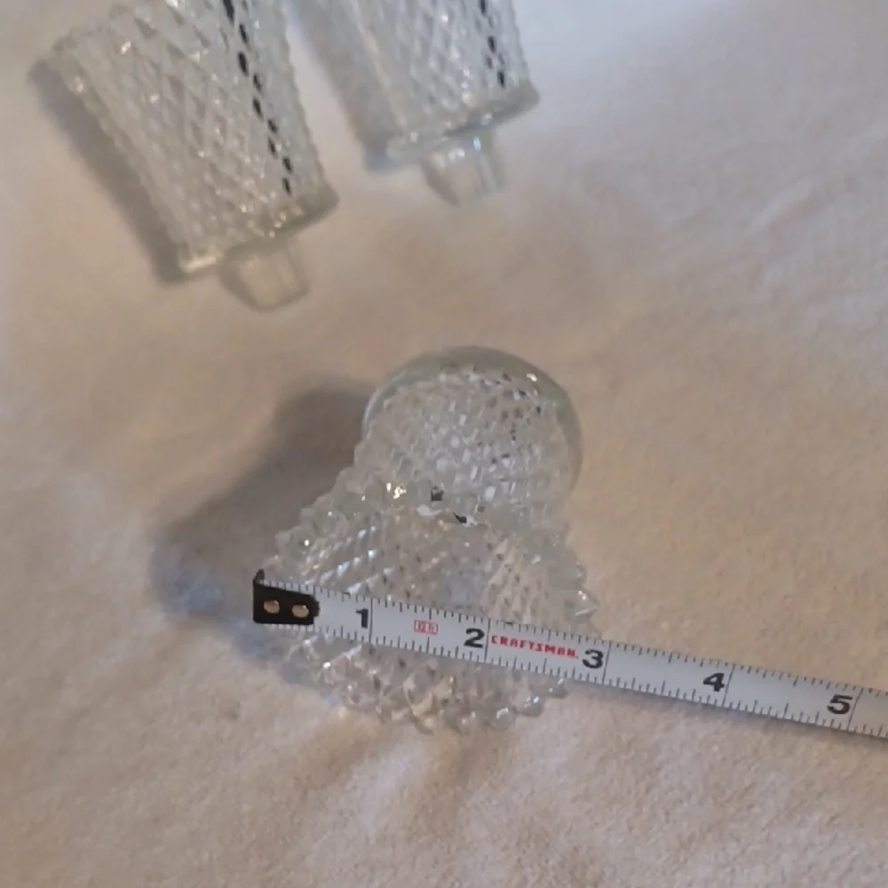Home Interiors Clear Glass Candle Holders Set Of 3 Votive Cups
